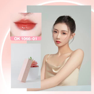 OUKEYA มิลเลอร์ ลิปกลอส OUKEYA MIRROR LIP GLAZE ปากชุ่มฉ่ำ กลิ่นหอมผลไม้ ดั่งกระจก