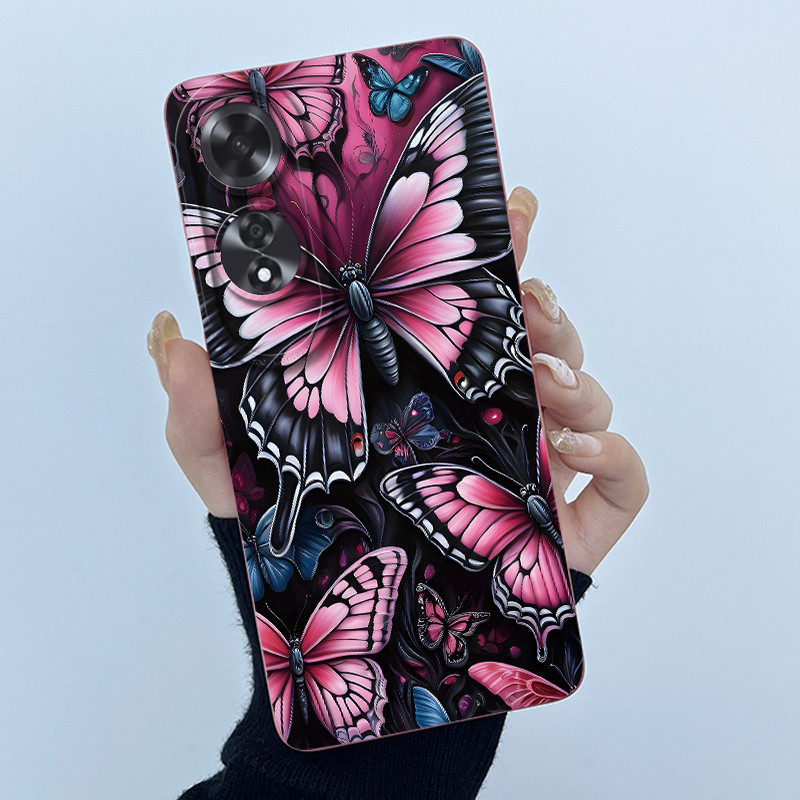 เคสโทรศัพท์สําหรับoppo A60 4Gการออกแบบใหม่น่ารักการ์ตูนดอกไม้Matte SquareซิลิโคนเหลวปลอกสําหรับOppo A 60 4G CPH2631 Advanced Senseปกหลัง ราคา ถูกที่สุด ดีลบีเคเค แกลเลอรีภาพที่ 4