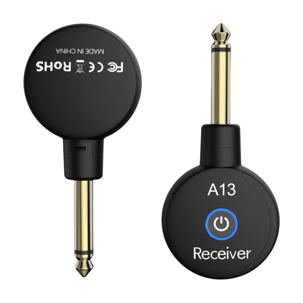 Generous Range 100 ฟุต 2 4GHz ระบบส่งเสียงกีตาร์ไร้สาย