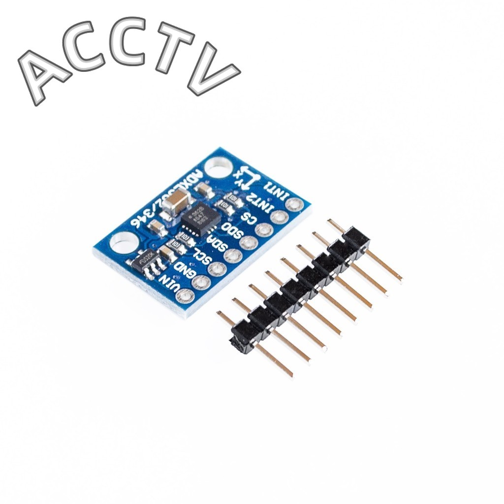 GY-346 ADXL346 โมดูลเซ็นเซอร์ทางเลือก ADXL345 โมดูล I2C SPI IIC อินเทอร์เฟซ