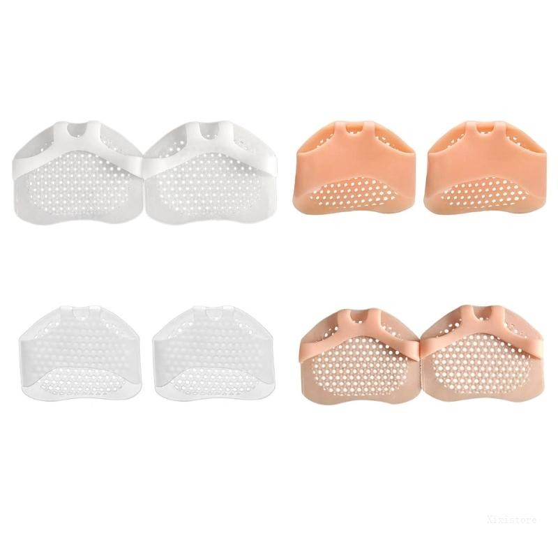 Xixi 1 คู่ Metatarsal Pads Reusable ซิลิโคน Forefoot Cushions สําหรับผู้หญิงรองเท้า Insoles ส้นแทรกเ