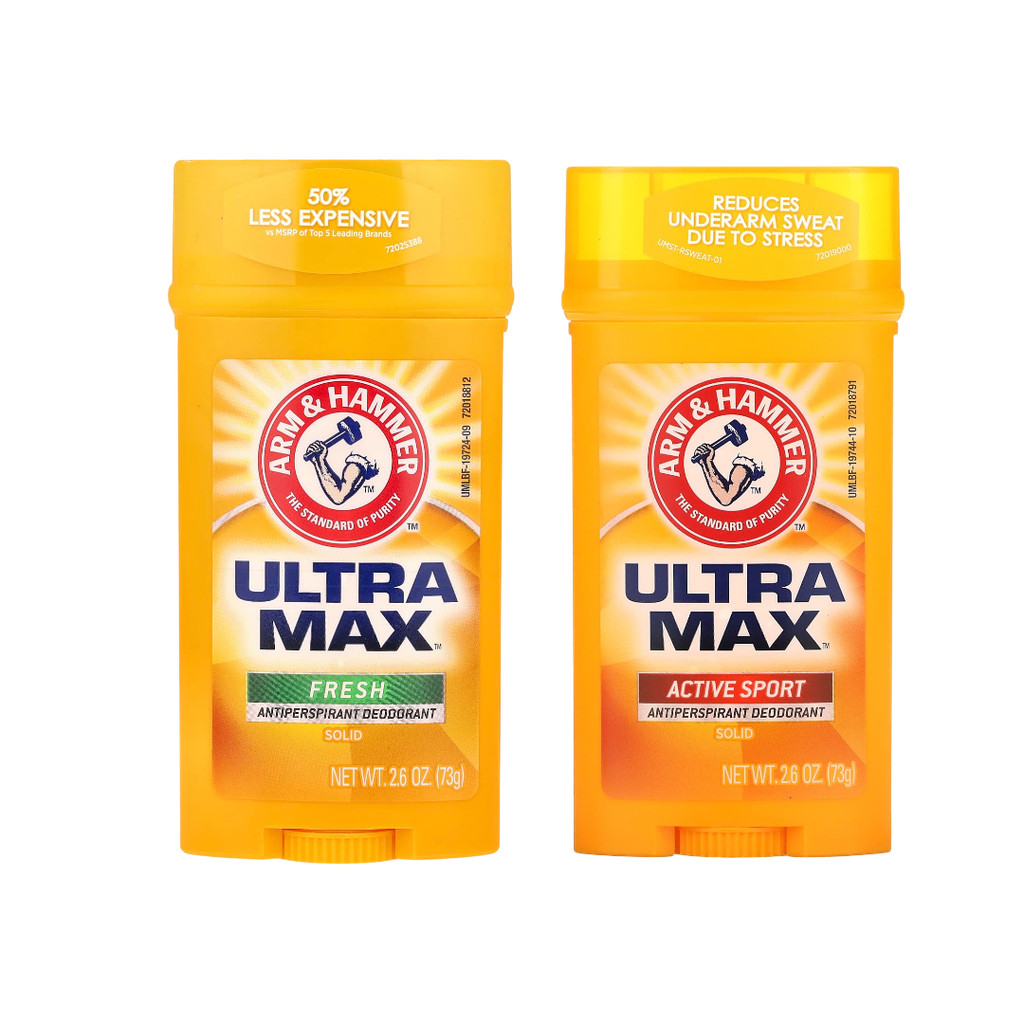 Arm & Hammer, UltraMax ผลิตภัณฑ์ระงับกลิ่นกายและเหงื่อชนิดแท่ง