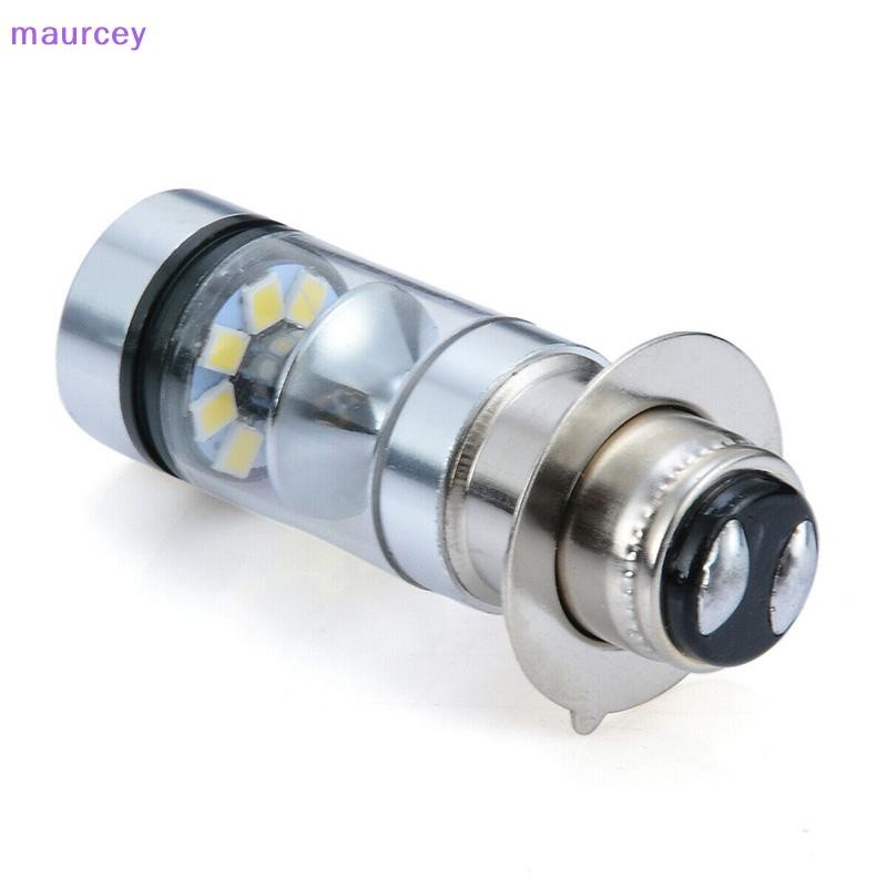 Maurcey BA20D H6 2323 20SMD LED 100W รถจักรยานยนต์หมอก DRL เบรคที่จอดรถหลอดไฟ TH