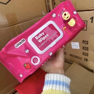 พร้อมส่ง 10ห่อ【1ห่อ มี 80 แผ่น】 ทิชชู่เปียกไซส์ใหญ่ จัมโบ้ ทิชชู่เปียกจัมโบ้ลายคุโรมิแผ่น