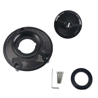 สําหรับ Yamaha YZF R1M R1 R3 R15V3 R15M R15 V4 Keyless รถจักรยานยนต์การใช้แก๊สถังฝาครอบอลูมิเนียมอุปกรณ์เสริม