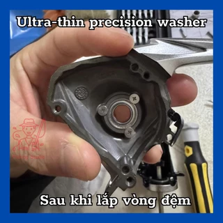 Adjust Washer ปะเก็นชิมบางเฉียบเพื่อปรับ SHIMANO, DAIWA, รอกตกปลา ABU...- เครื่องซักผ้า Shim