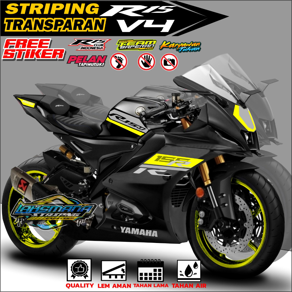 STRIPING R15 V4 สติ๊กเกอร์ R15 สีหลากหลาย