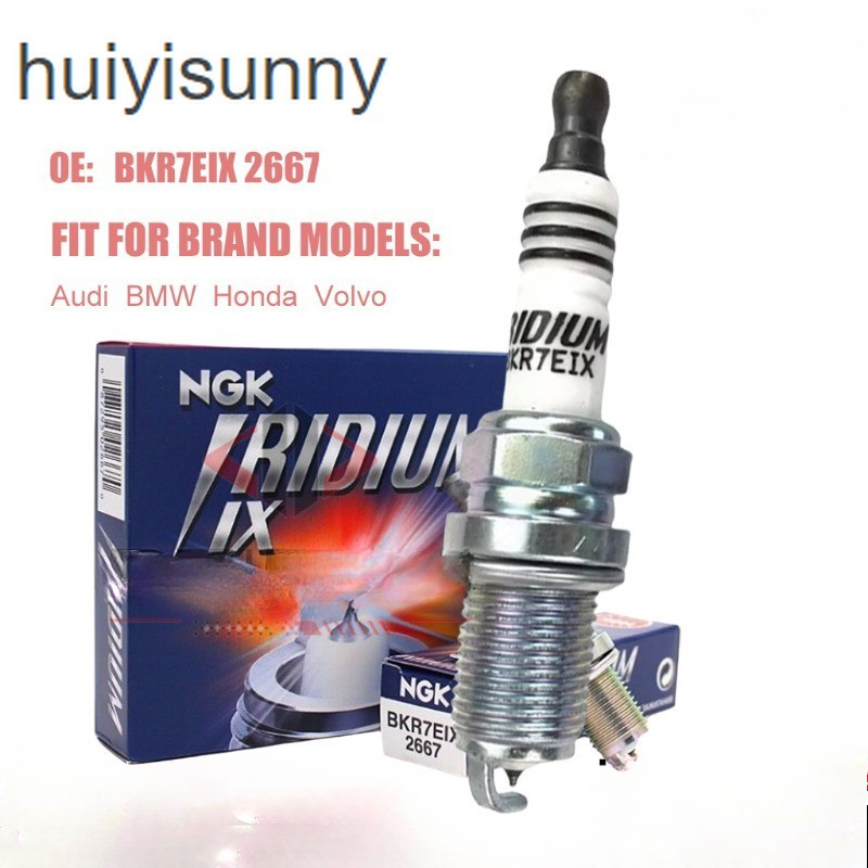 HYS 4pcs Iridium BKR7EIX 2667 หัวเทียนสําหรับ Audi Polaris BMW Honda Volvo Tuguan Mingjue Volkswagen