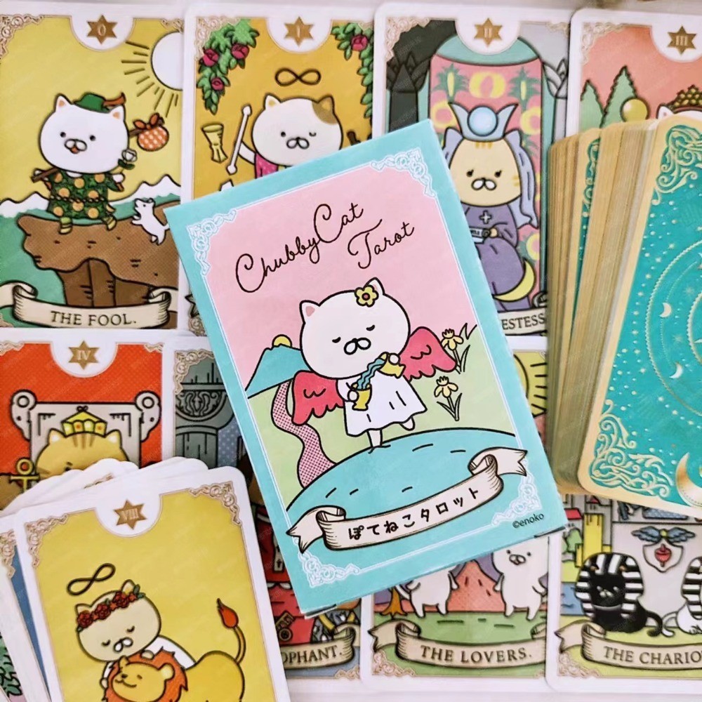 การ์ดทาวเวอร์แมวพอตเตอร์ 78 ใบ/การ์ตูนน่ารักรุ่น วิตต์ ชุด/ขนาดเล็ก 97 * 63 มม. ขนาดเล็ก