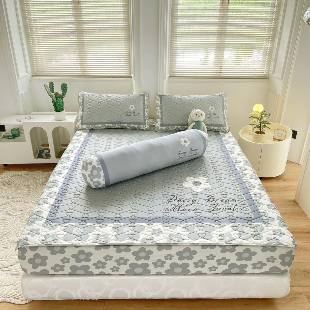 พรมแอร์ยาง เย็นสบาย ชุดเครื่องนอน VIHOMAS 6D VIP ขนาด 1m6, 1m8, 2m