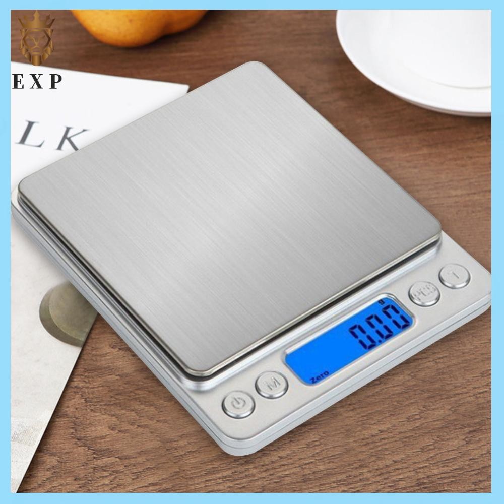 [explosion1.th] 2000g Gram Scale 0.1g Coffee Scale Digital Kitchen Scale จอแสดงผล LCD
