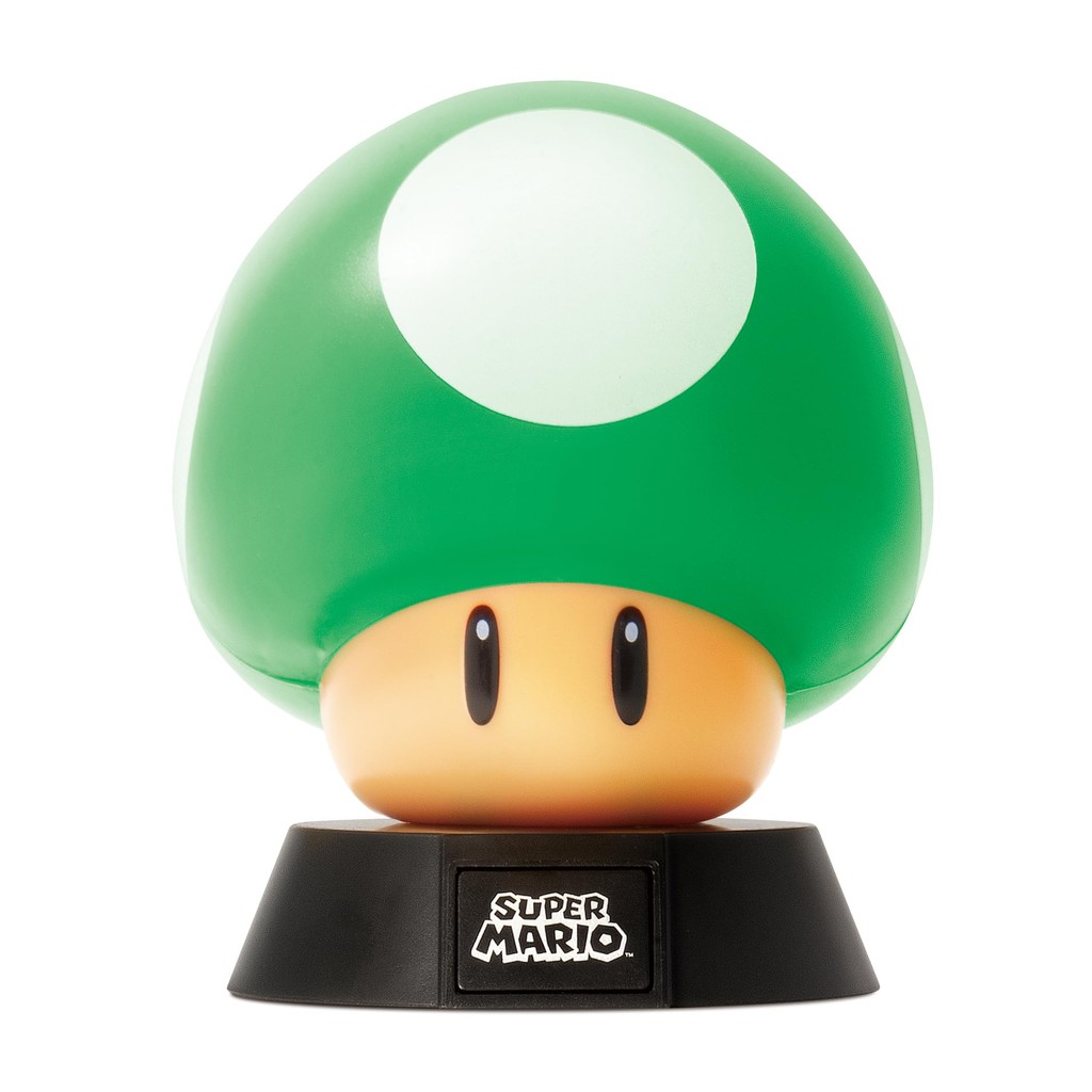 Super Mario Character Light (1UP Mushroom, Super Mushroom, Super Star, Boo, Mystery Block, Fire Flower, Hey Ho) ㅤDirect From Japan
