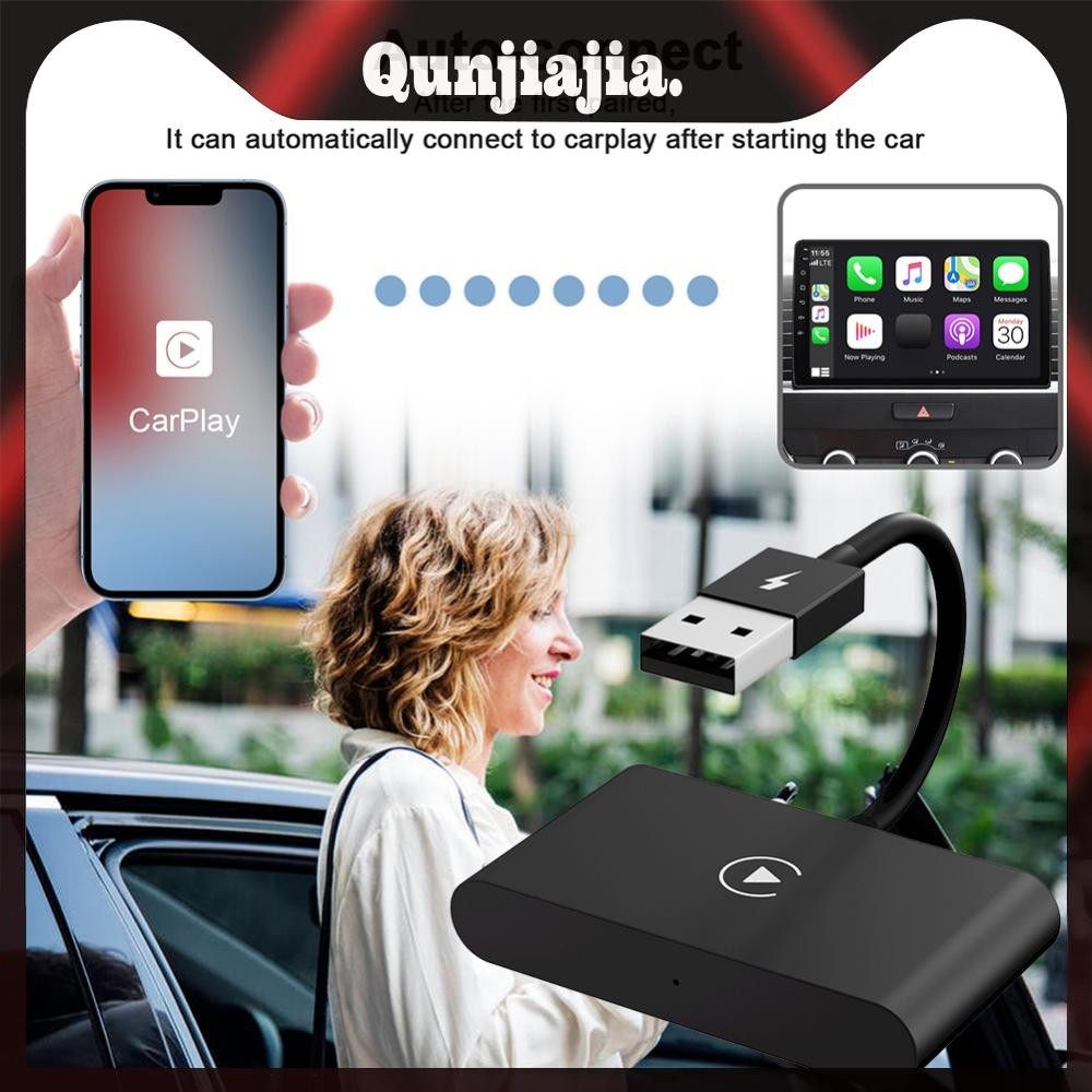 อะแดปเตอร์วิดีโอไร้สาย Apple CarPlay รองรับการเล่นวิดีโอ เป็น Wireless สำหรับ apple carplay ไร้สาย