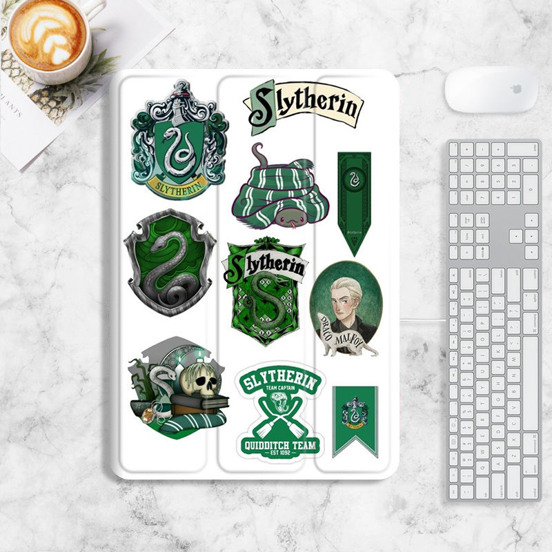 Harry Potter Slytherin เคส ipad air5 air6 case iPad gen10 เคส ipad gen9 pro11 2022 2024 pro12.9 pro1