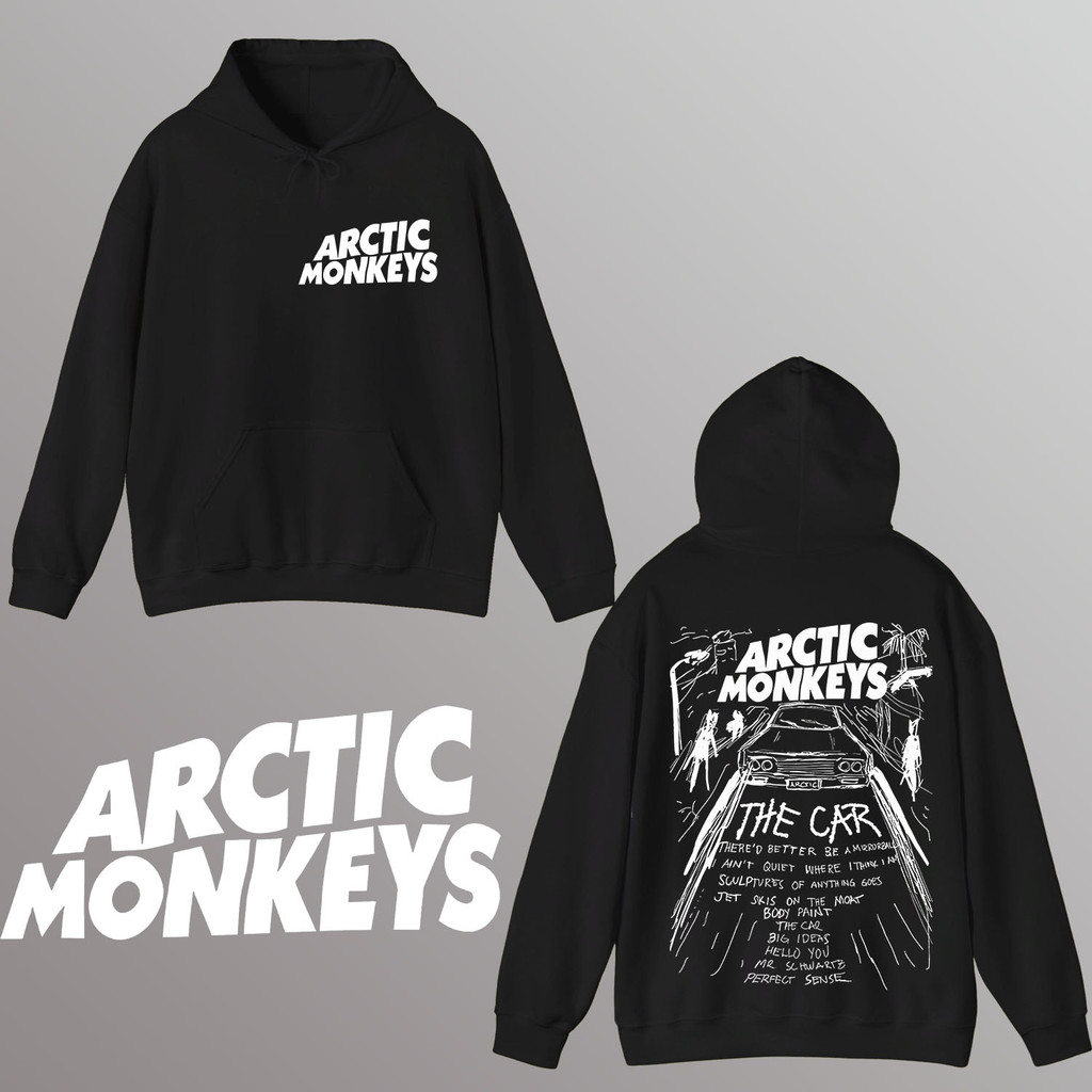 Arctic Monkeys hoodies พิมพ์ลายวงร็อกเมทัลพังก์ Arctic Monkeys ผ้าฝ้าย cotton hoodies M-3XL