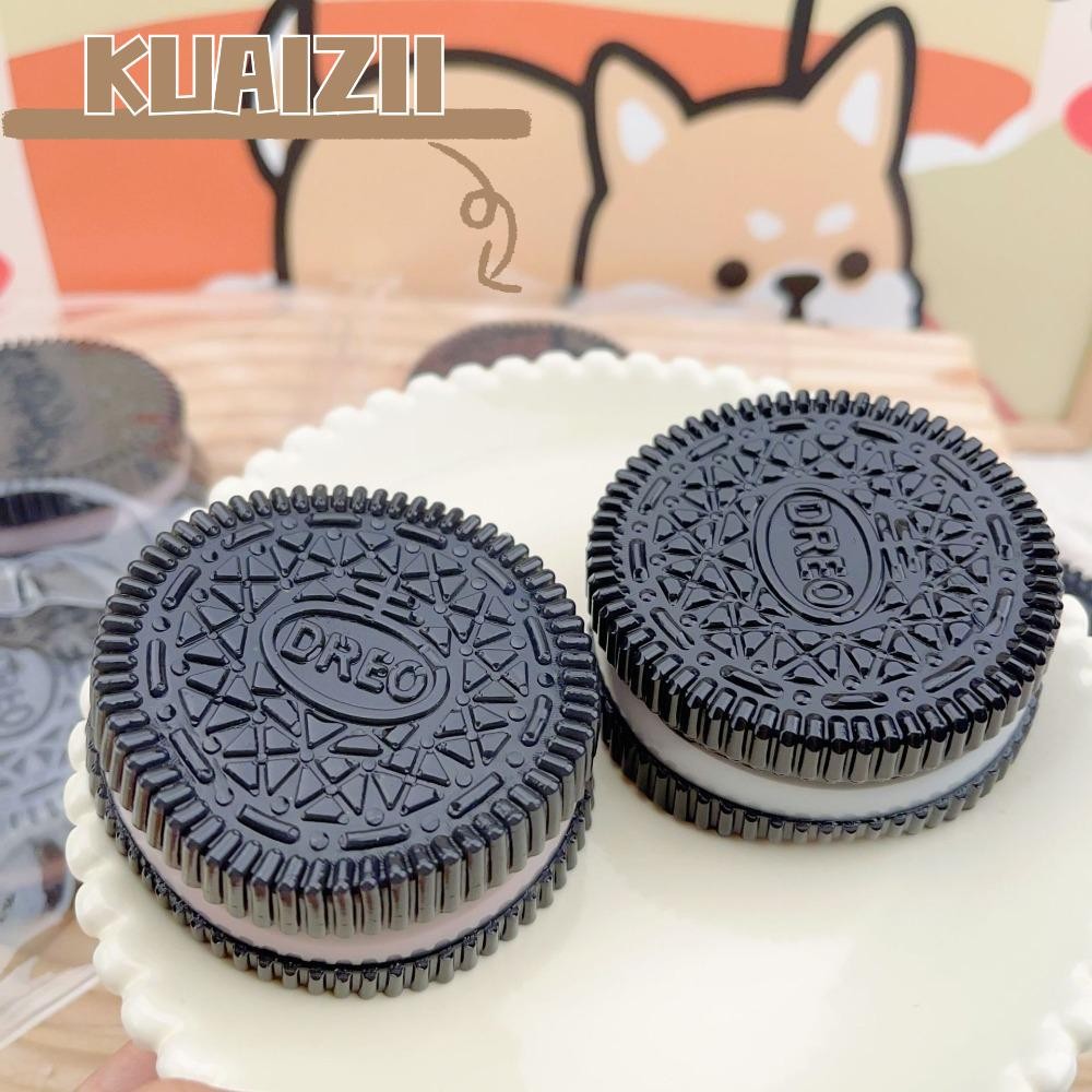 Kuaizii ของเล่นหยิกบิสกิต, ของเล่นขนมโมจิ Taba ใหญ่, ของขวัญอยู่ไม่สุขทํามือซิลิโคนนุ่มพิเศษ