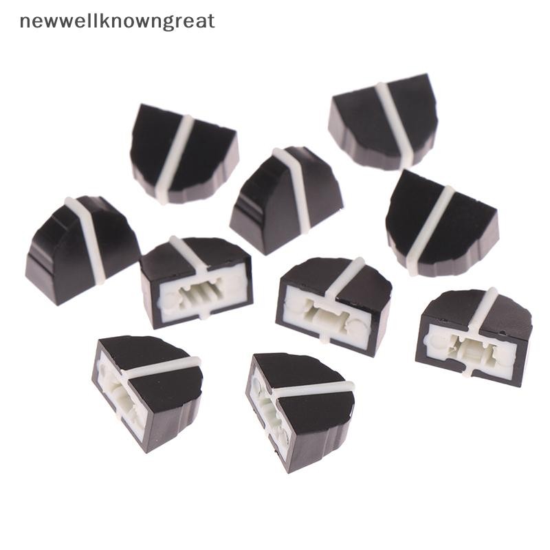 Newwellknowngreat 10pcs DBX2231 Equalizer Fader 11MMX9MM Hole 4MM Potentiometer Fader ลูกบิด CAD
