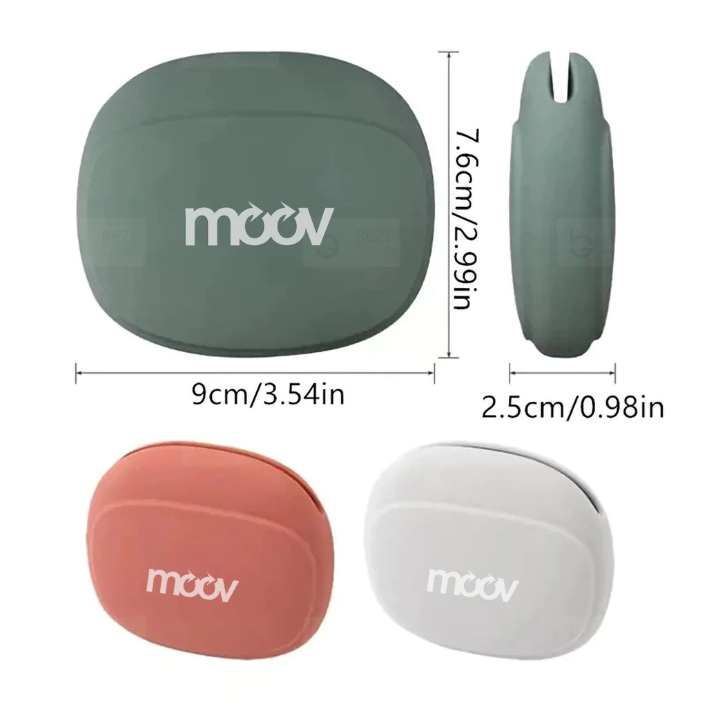 Moov BG02 เคสหูฟังอเนกประสงค์ กระเป๋าซิลิโคนพกพา thumbnail 5