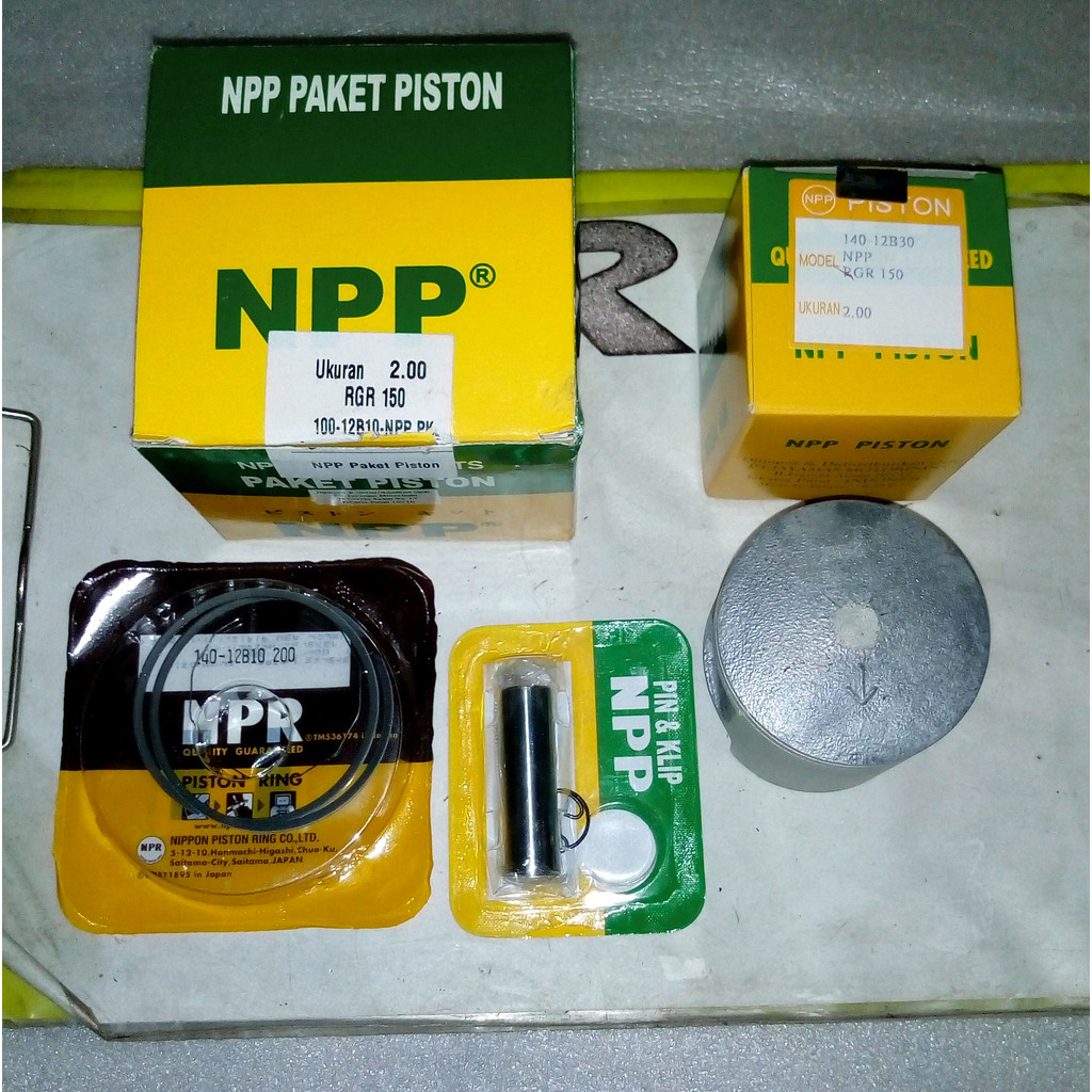 ชุดแหวนลูกสูบ suzuki RGR RGR150 RGR 150 RGR150SS RGR 150 SS os 200 NPP ญี่ปุ่น