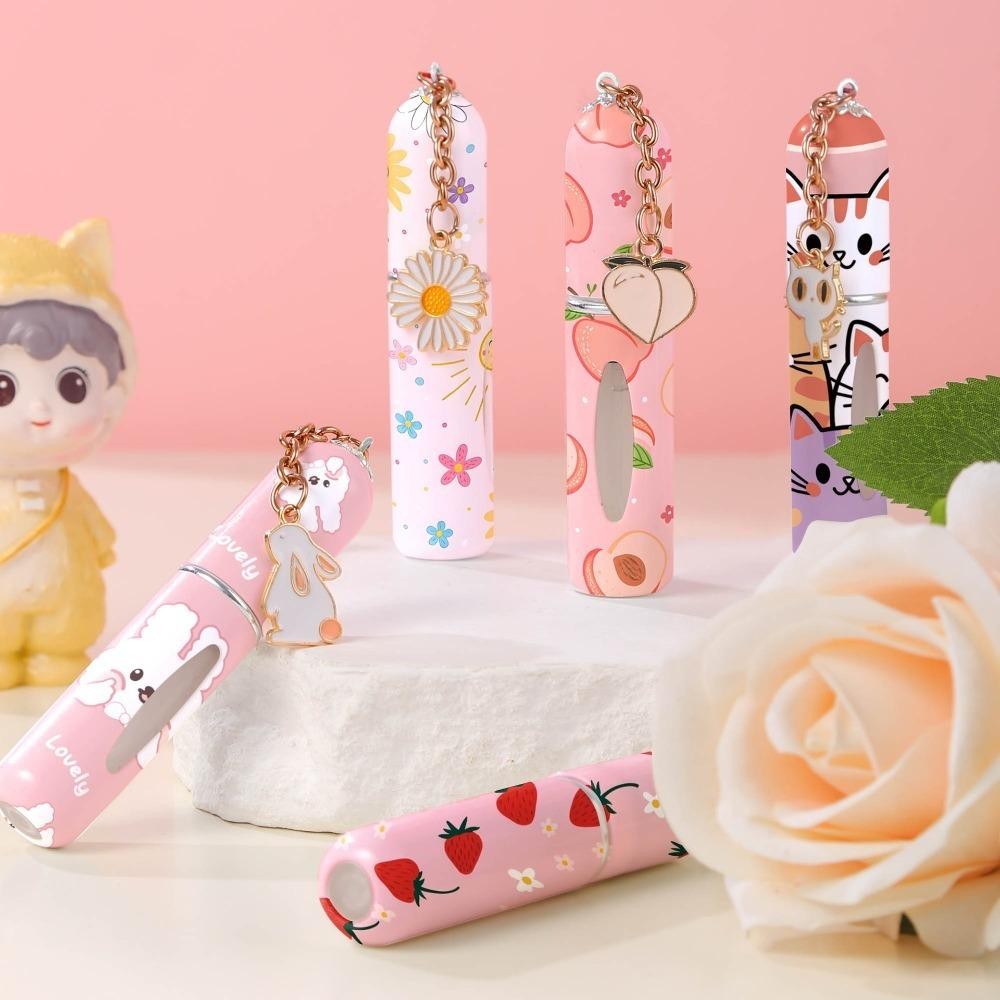 เซเรนดิปี้ ขวดสเปรย์รีฟิล พร้อมจี้ ขวดน้ําหอมรีฟิลขนาดเล็ก ลายดอกไม้ 5มล สเปรย์เครื่องฉีดน้ํา