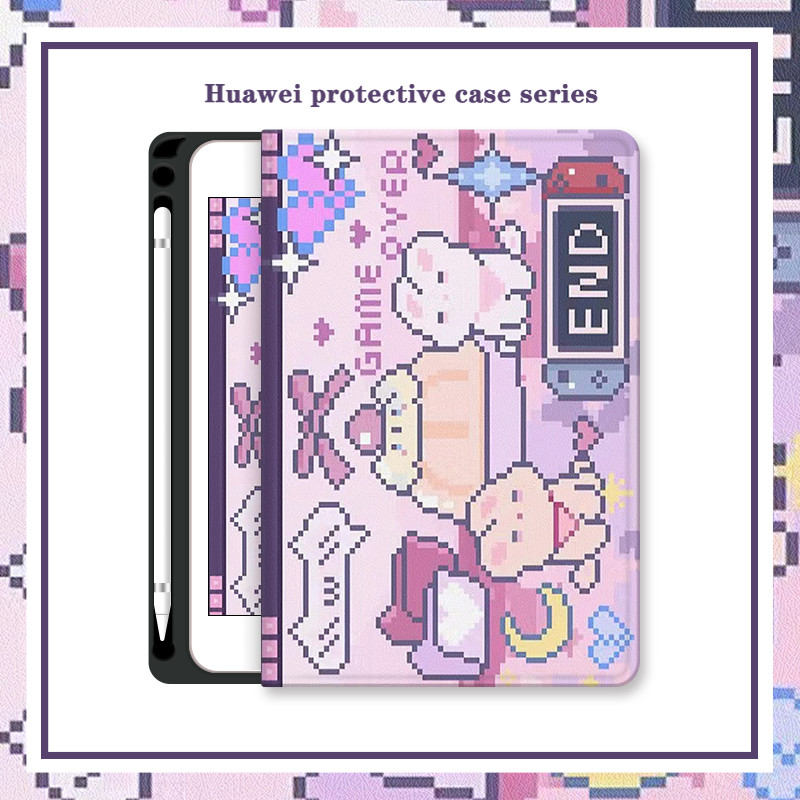 สําหรับ Huawei Matepad Air 11.5 S Pro 12.6 13.2 นิ้วพร้อมช่องเสียบปากกา Meidapad T5 M 5 6 Lite 10.1 