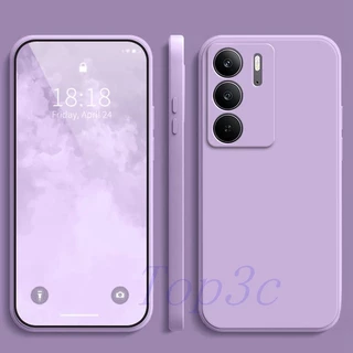เคส realme C75/C67/C65/C63/C61/C55/C53/C51/Realme C35 SimpleสีธรรมดาAnti Dropซิลิโคนป้องกันกรณีYT
