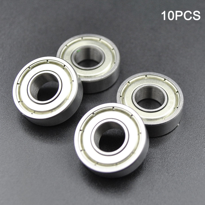 10 ชิ้น 698 ZZ 8*19*6 มม.แบริ่งขนาดเล็ก Chrome Steel Deep Groove Mini Ball Bearings