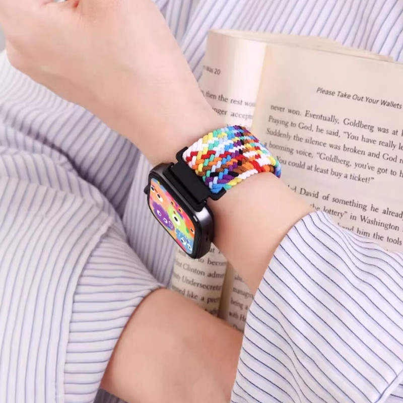 สําหรับ HCare Go5/Go3 สายนาฬิกา Magnetic Snap สายไนลอน - รูปที่ 4