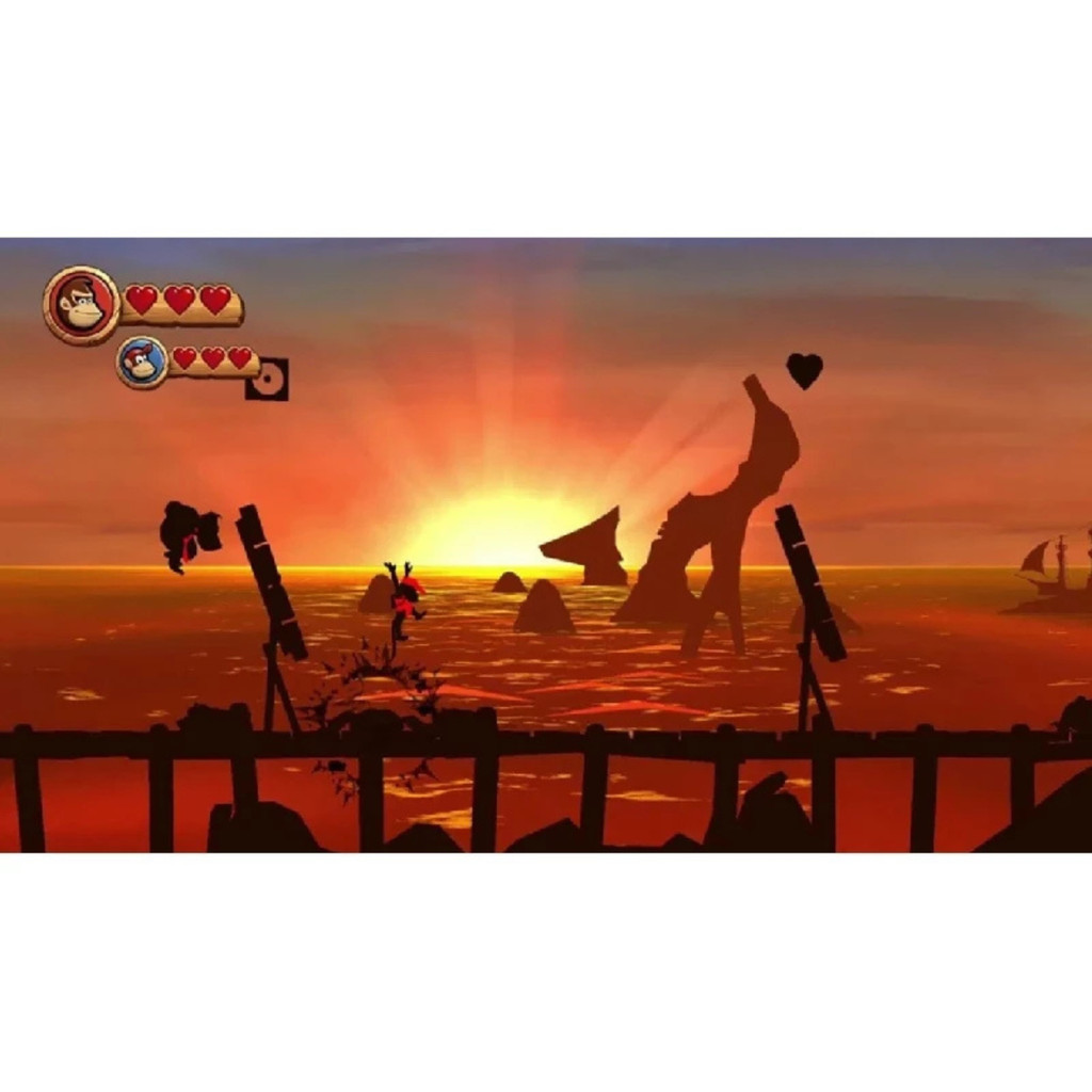 NINTENDO SWITCH GAME DONKEY KONG COUNTRY RETURNS HD แผ่นเกม ตลับเกม มือหนึ่ง