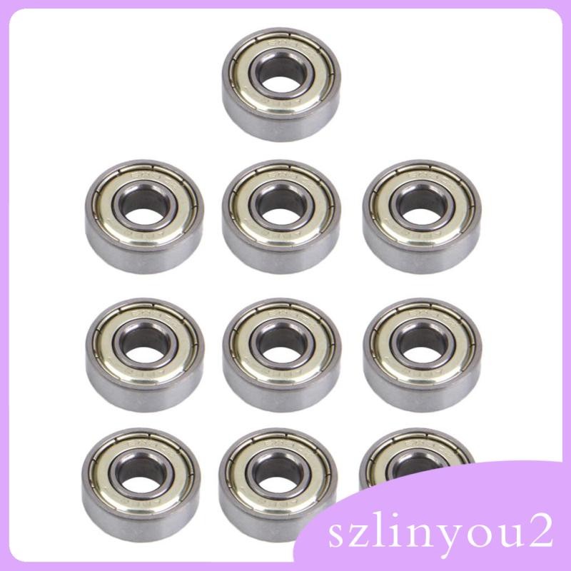 [szlinyou2] Set 10 Longboard 608 Zz (ABEC-7) ลูกปืนล้อสเก็ตบอร์ด โรลเลอร์สเก็ต