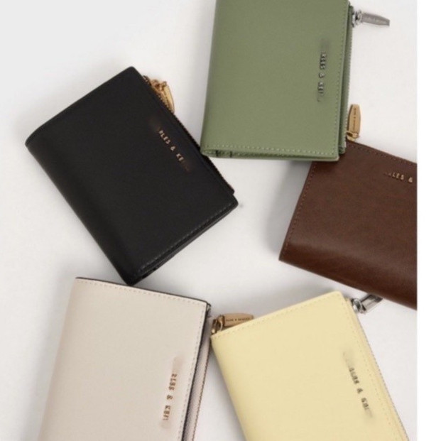 กระเป๋าสตางค์ กระเป๋าสตางค์ Cardholder Simple Card Storage Multi-Function Wallet Dompet duit Charles และ Keith กระเป๋า CK 女生กระเป๋าสตางค์