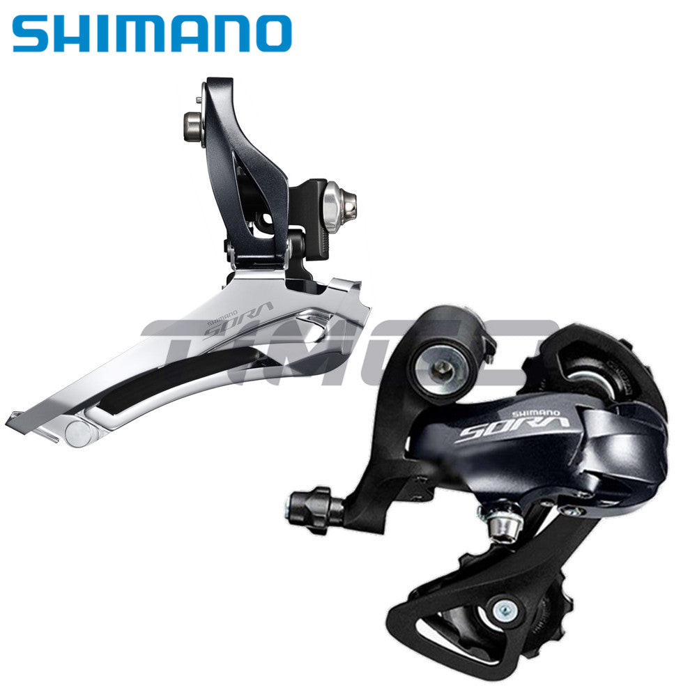 Shimano Sora R3000 จักรยานเสือหมอบ 29 ความเร็ว FD-R3000 RD-R3000 ด้านหน้าด้านหลัง Derailleus ชุด