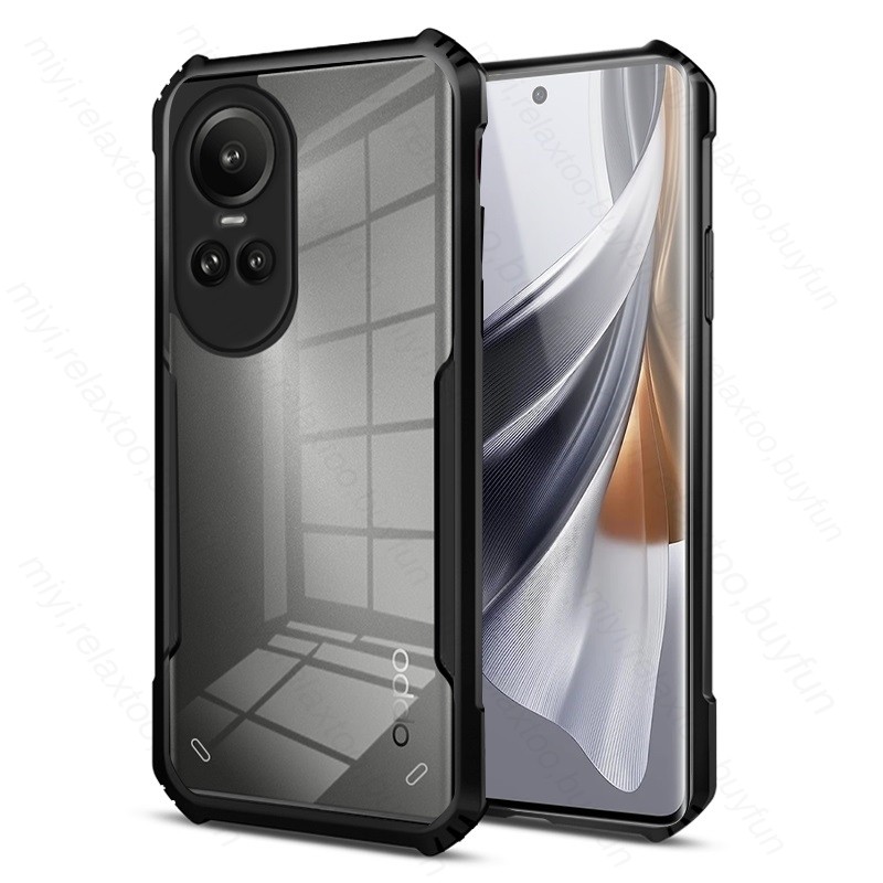 [คลังสินค้าพร้อม]สําหรับOPPO Reno 10 Pro Plus 9 Pro 8 Pro 7 8T 8Z 7Z 7SE 7 Pro 4G 5G Shockฤดูใบไม้ร่วงป้องกันเคสใส