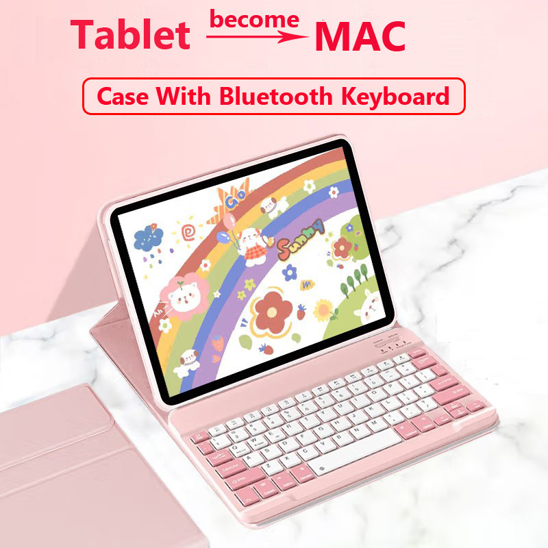 กรณีบลูทูธ Keboard สําหรับ Xiaoxin Pad 11 TB331FC 2024 K11 B11 M11 11 นิ้ว M11 Plus Pad Studio 11.5 