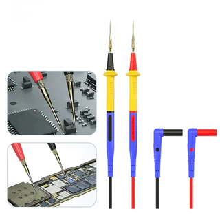 mechanic RP15 มัลติมิเตอร์ปากกา 1000V 20A สแตนเลสมัลติมิเตอร์แบบดิจิตอล Ultra Fine Point เข็ม Soft Test Probe