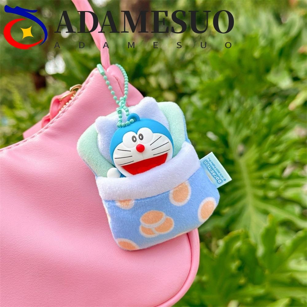 Adamesuo Good Night Doraemon พวงกุญแจ, Creative Anime Sleeping Doraemon พวงกุญแจ, แฟชั่นของเล่น PVC 