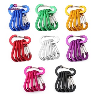 ⚡ทางเลือกอัจฉริยะ⚡5 ชิ้นอลูมิเนียมอัลลอยด์น้ําหนักเบาพวงกุญแ…