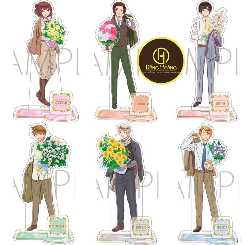 ที่วางเครื่องประดับตัวละครแอ็คชั่น Hetalia Axis Powers ของตกแต่งบ้าน - DH