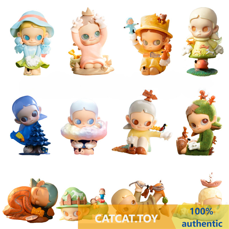 POPMART Zsiga Slow Down Series เครื่องประดับกล่องปริศนา