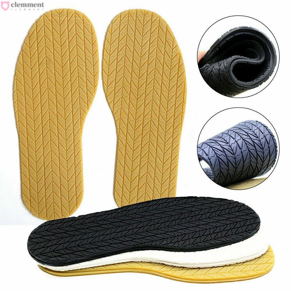CLEMMENT แผ่นยางสวมใส่แผ่นเท้าหนา กันลื่นสำหรับ.Outsoles