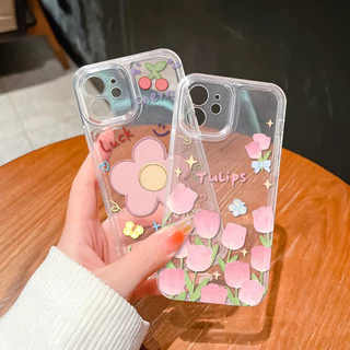 เคสนุ่ม For OPPO Reno 14 14F 13 13F 12 11 11F 10 8T Pro 4G 5G เคสโทรศัพท์ เคสออปโป้ โปร่งใส TPU Phone Case KK