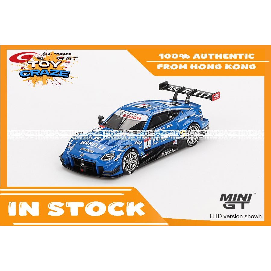 [Authentic] Mini GT #849 Nissan Z GT500 #1 MARELLI IMPUL Z TEAM IMPUL 2023 SUPER