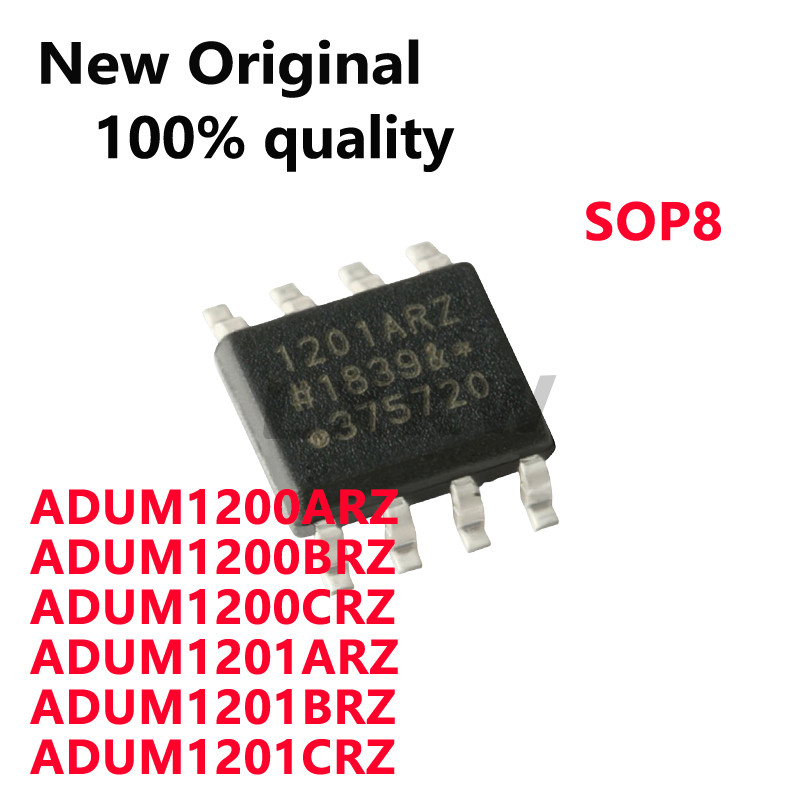 ชิปเดิม 10/PCS ADUM1200ARZ 1200ARZ ADUM1200BRZ 1200BRZ ADUM1200CRZ 1200CRZ ADUM1201ARZ 1201BRZ 1201B
