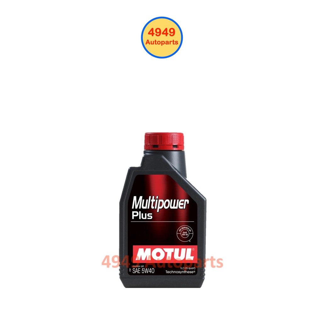 น้ำมันเครื่อง Motul Multipower Plus 5W-40 5W40 SP เบนซิน กึ่งสังเคราะห์ 1L