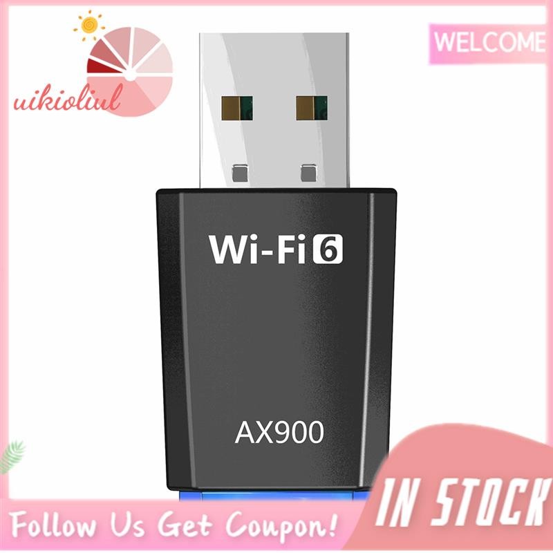 AX900 WiFi6 อะแดปเตอร์ WiFi 900Mbps USB WiFi การ์ดเครือข่ายบลูทูธ 2.4G/5Ghz อะแดปเตอร์ WiFi 802.11ax