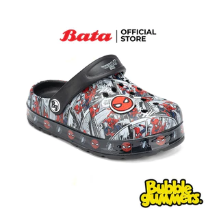 Bata บาจา BBG รองเท้าแตะแบบสวม ส้นแบน ลาย Marvel สำหรับเด็กผู้ชาย รุ่น CLOGGY_S125 หลากสี รหัส 1516252
