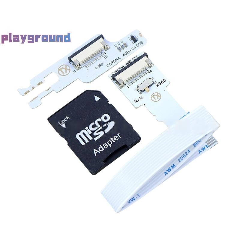 [playground] 1 ชุดอุปกรณ์เสริม DIY 4GB QSB V4 SD เครื่องอ่านการ์ดโฮสต์สําหรับ Xbox 360 TX Corona 4GB