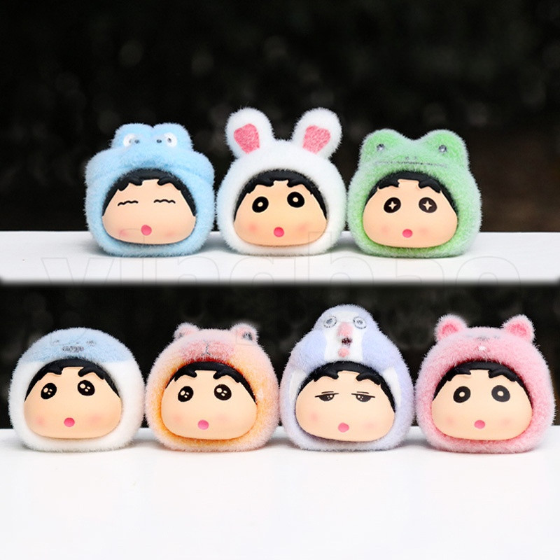 ชินจังกํามะหยี่สถาบันสัตว์ แห่กัน เม็ดน่ารักการสร้างที่สองดัดแปลงตุ๊กตาน่ารักอินเทรนด์เล่นเครื่องประดับ