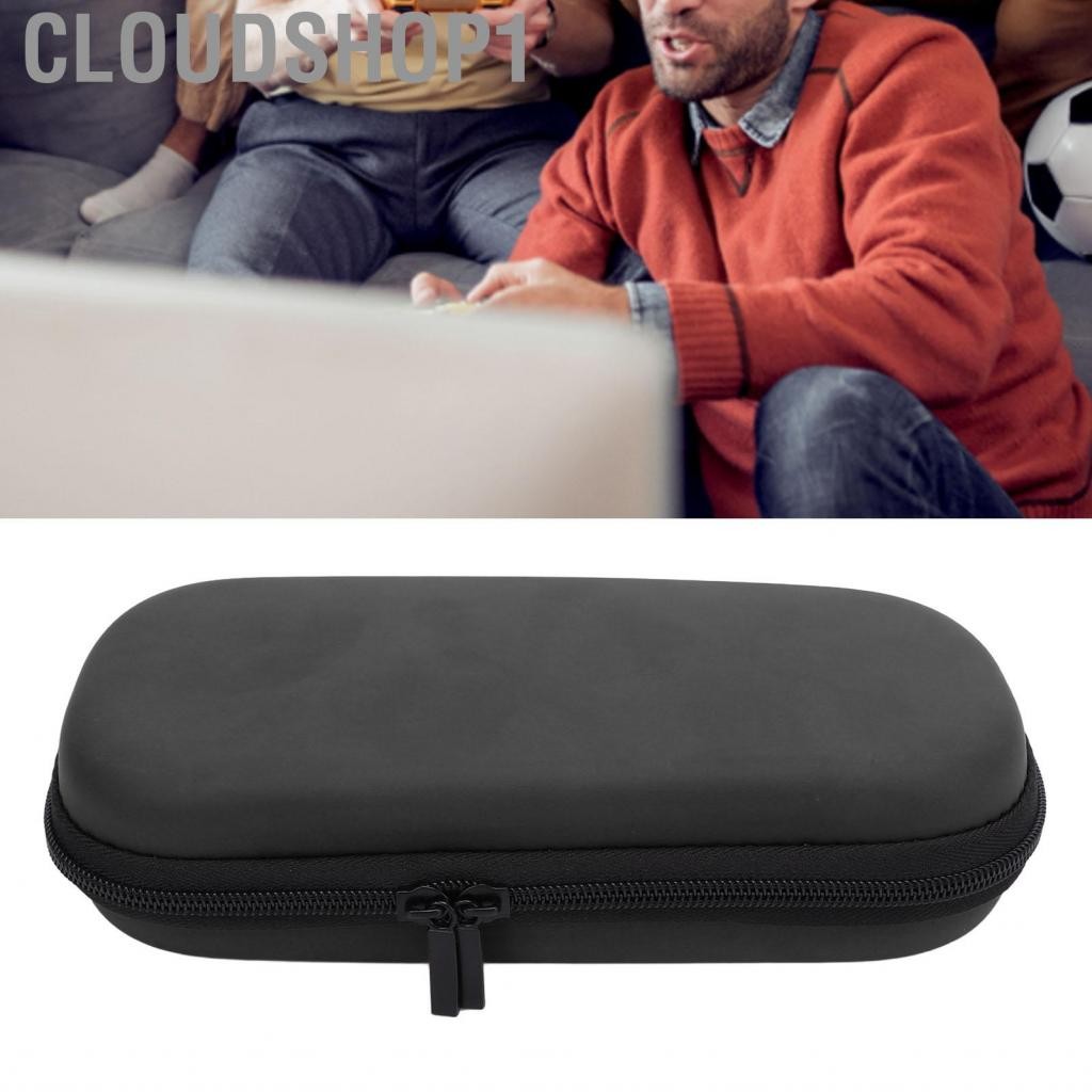 Cloudshop1 เกมคอนโซลเดินทาง เคส กันน้ำได้สองทางซิปพร้อมสายรัดข้อมือสำหรับ PSP 3000