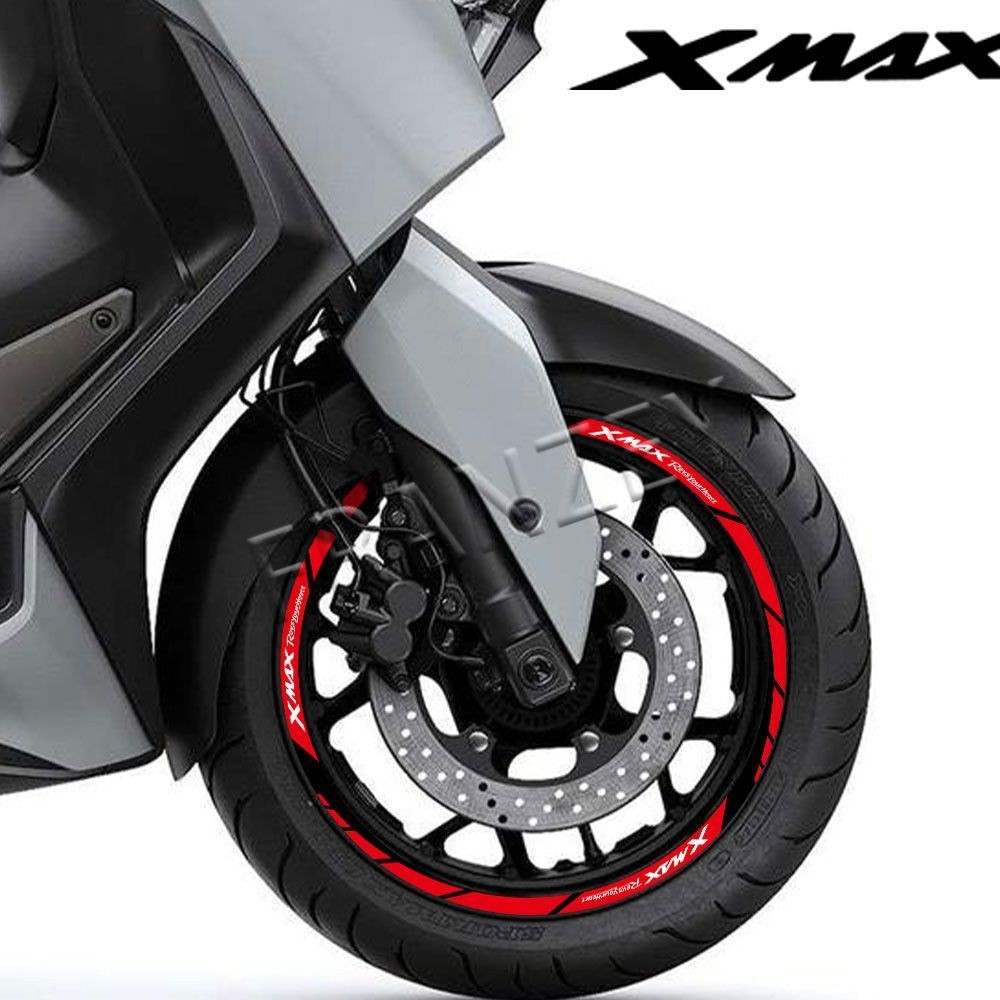 เหมาะสําหรับ ยามาฮ่า Xmax300 สติกเกอร์ล้อขอบแหวนด้านใน ง เอแคลส์ สติกเกอร์สะท้อนแสงสติกเกอร์รถการปรับเปลี่ยนกันน้ํา
